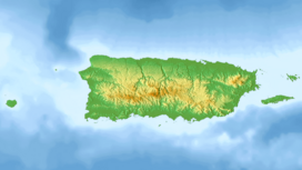El Yunque is located in Puerto Rico