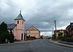 Centre of Závada