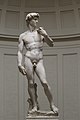 米开朗基罗《大卫像》，1501至1504年，现藏于佛罗伦斯美术学院