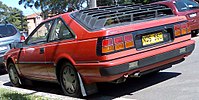 Pre-facelift Nissan Gazelle GL hatchback (Australia)