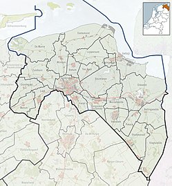Weite is located in Groningen (province)