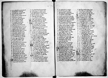 Black-and-white image of a manuscript