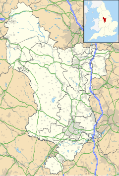 Wingerworth is located in Derbyshire