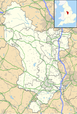 RAF Ashbourne is located in Derbyshire