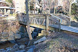 Fairfax Nursing Center footbridge