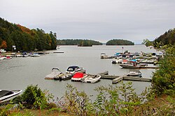 Gordon Bay on Lake Joseph