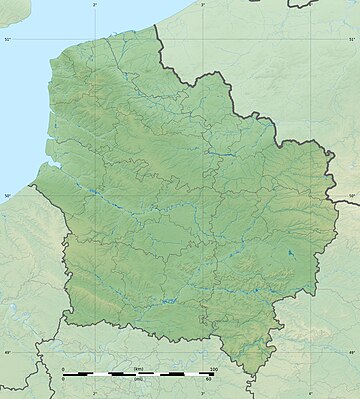 Location map France Hauts-de-France