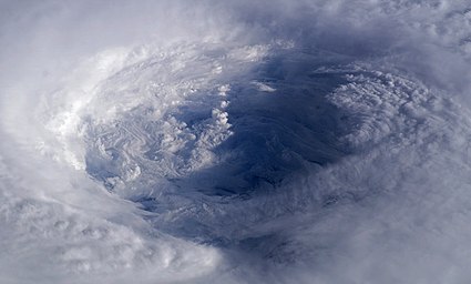 Hurricane Isabel eye