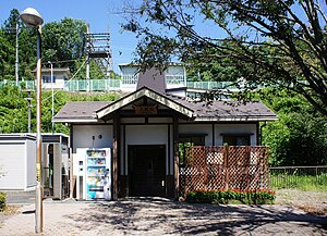 车站入口(2021年7月)