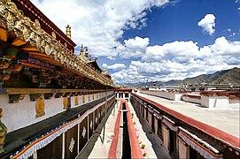 西藏大昭寺仿斗拱装饰