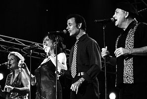 Manhattan Transfer, second from right Alan Paul