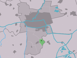 Location in Leeuwarden municipality