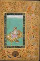 Image 56Folio from the Shah Jahan Album, c. 1620, depicting the Mughal Emperor Shah Jahan (from History of books)