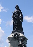 Queen Victoria (1900), dedicated by Prince George, Duke of Cornwall and York in 1901.