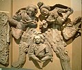 菩萨英雄造像, 6-7 世纪陶瓦, 图木舒克 (中国新疆)