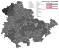 1999 Thuringian state election - Black is CDU