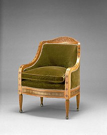 Armchair by Louis Comfort Tiffany, (1891–93) (Metropolitan Museum of Art)