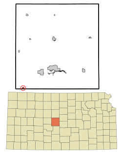 Location within Barton County and Kansas