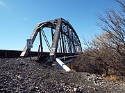 Different view of the Benson San Pedro River RR Bridge