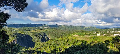 Cañón San Cristóbal between Aibonito and Barranquitas