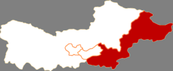 Location in Qitaihe