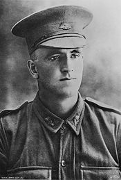 Portrait of 1352 Sergeant Claud Charles Castleton, 5th Company, Australian Machine Gun Corps