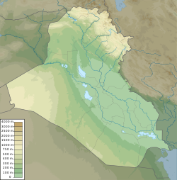 哈马尔湖在伊拉克的位置