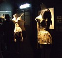 Madonna's trademark corset with cone bra from the exhibition at the ArkDes, 2013