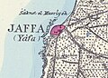 The area in the PEF Survey of Palestine (c.1880)