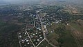 Aerial view of the village