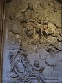 Marble bas-relief depicting the Holy Family and Blessed Ludovica Albertoni by Ottoni.
