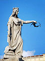 Image 21The statue of Italia turrita in Reggio Calabria. Italia turrita is the national personification of Italy. (from Culture of Italy)