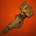 A Migration Period fibula from Trävattna, Västergötland, Sweden.