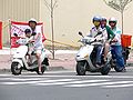 Scooters in Tainan