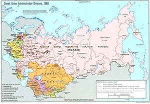Soviet Union administrative divisions