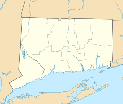 格林尼治在Connecticut的位置