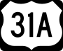 U.S. Route 31A marker