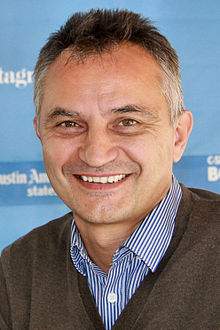 Zachary Karabashliev at the 2013 Texas Book Festival.