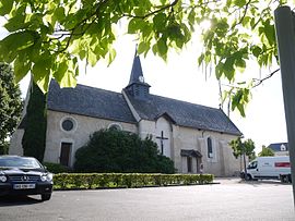 The church in Beaucouzé