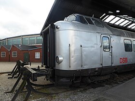 「BS車廂」，2016年10月8日拍攝於丹麥鐵路博物館（丹麥語：Danmarks Jernbanemuseum）。