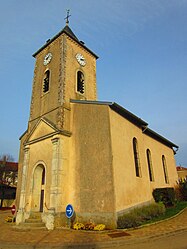 The church in Bezaumont
