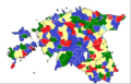 Image 26This is the divide of the different political parties in Estonia where in the 2013 elections, over 133,000 people (roughly 21.2% of participating voters) voted over the Internet. The 2013 elections were also the first elections to allow vote verification with mobile devices. (from Politics and technology)