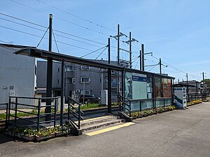 车站入口与站房（2024年4月28日）