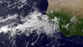 A tropical wave moving off the western coast of Africa, below Cape Verde on July 22, 2013
