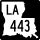 Louisiana Highway 443 marker