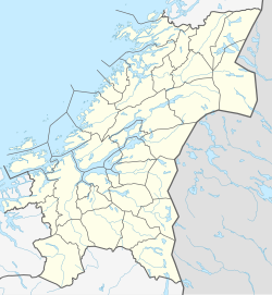 Verrastranda is located in Trøndelag