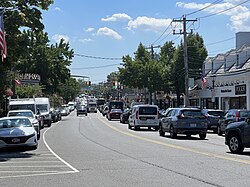 Plandome Road in Manhasset's downtown area