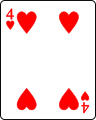 4 of hearts