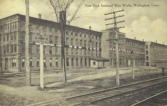 纽约绝缘电线公司，1910年