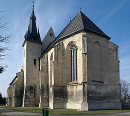 Romanesque/Gothic church in Skalbmierz